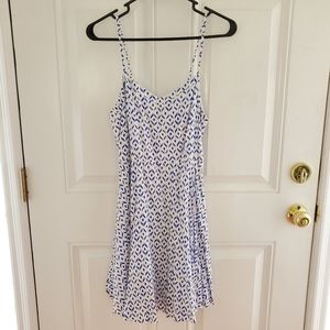 Blue & White Old Navy Dress
